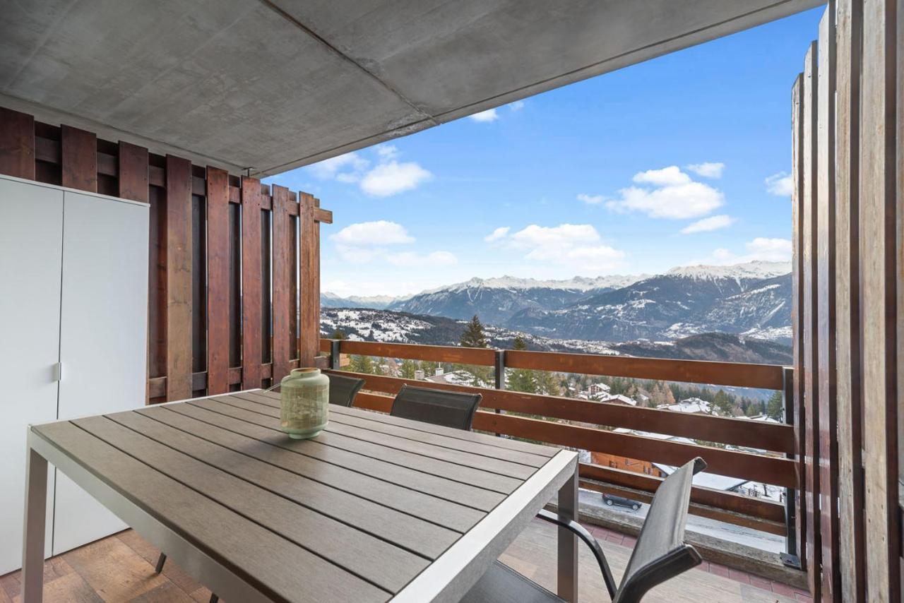 Chaleureux Studio A Anzere, Accessible A Ski, Proche De Tout Exterior photo