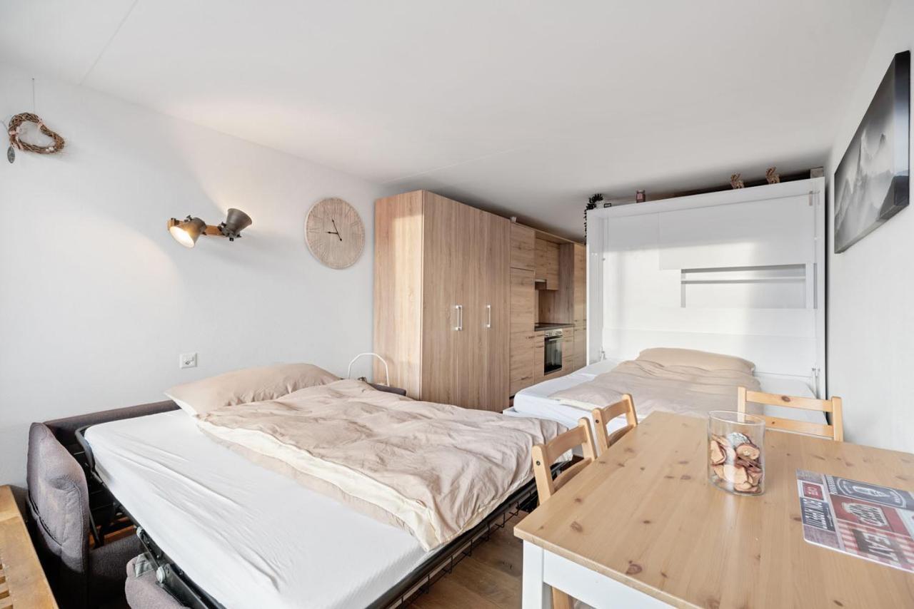 Chaleureux Studio A Anzere, Accessible A Ski, Proche De Tout Exterior photo
