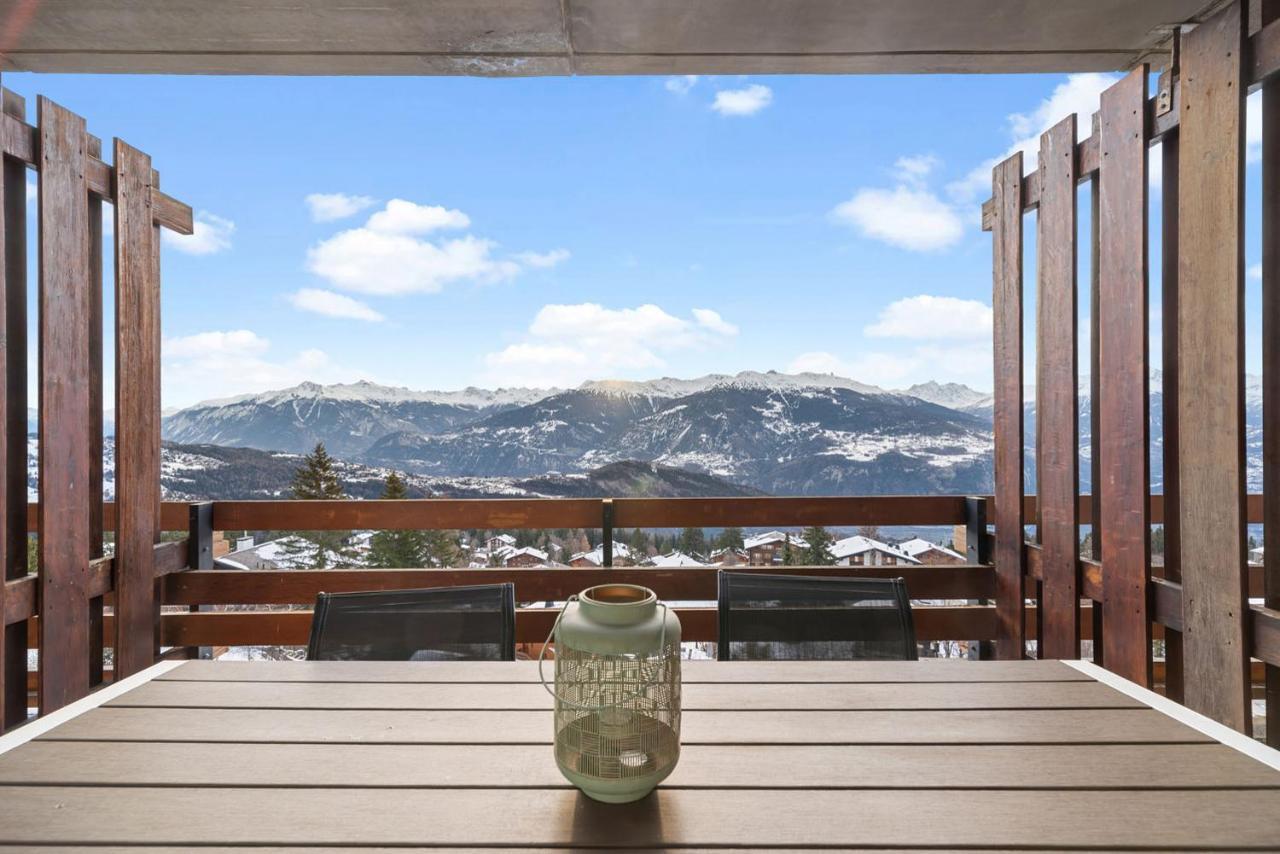 Chaleureux Studio A Anzere, Accessible A Ski, Proche De Tout Exterior photo